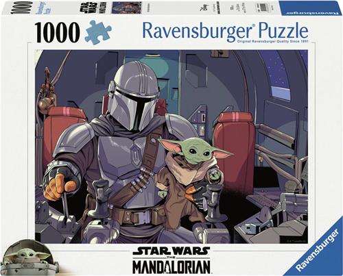 Legpuzzel Star Wars The Mandalorian, 1000st.