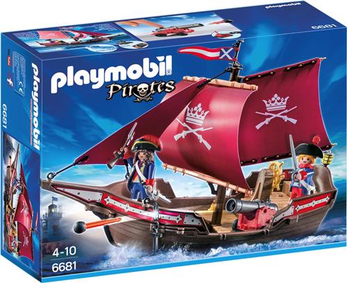 PLAYMOBIL Soldatenzeilschip met kanonnen - 6681