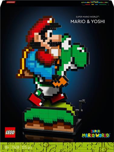 LEGO Super Mario World - Mario en Yoshi - 71438