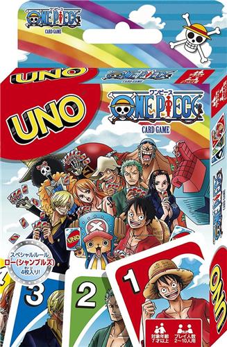 UNO One Piece - Kaartspel - Cadeau - Kinderen - Volwassenen