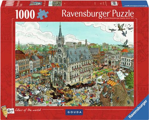 Ravensburger puzzel Fleroux Gouda - Legpuzzel - 1000 stukjes