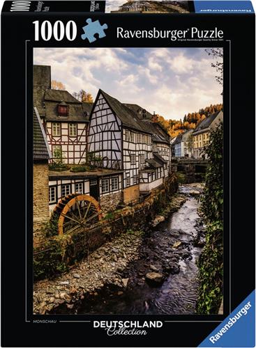 Ravensburger puzzel Monschau in der Eifel - Legpuzzel - 1000 stukjes