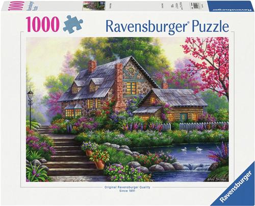 Ravensburger puzzel Romantische cottage