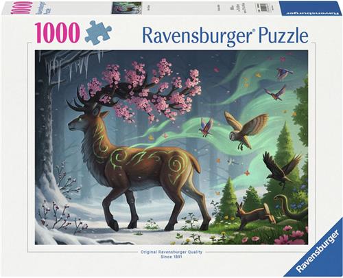 Ravensburger Hert lente puzzel 1000 st.