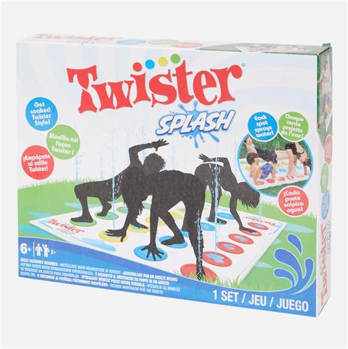 Twister Splash - Sproeimat - Zomer Twister - Ieder rondje sproeit water 170 cm x 120 cm