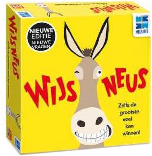 Wijsneus - Bordspellen - Gezelschapsspel voor Familie - Quiz Kaartspel