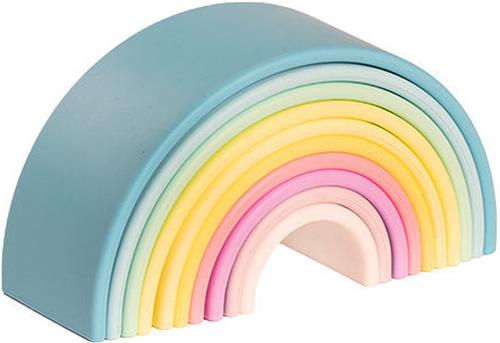 Dëna Siliconen Speelset Set 10 I Regenboog Pastel