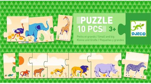 Djeco Set van 3 Puzzels | Petits Et Grands