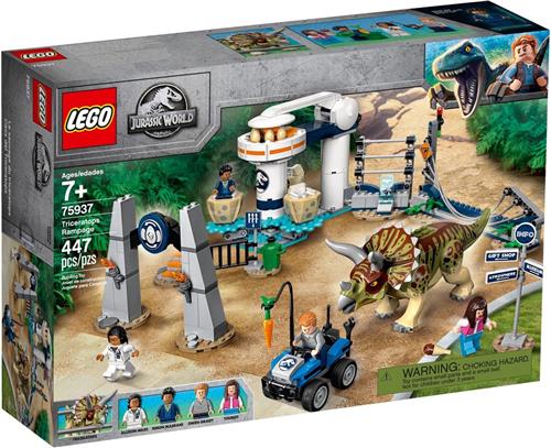 LEGO Jurassic World Triceratopschaos - 75937