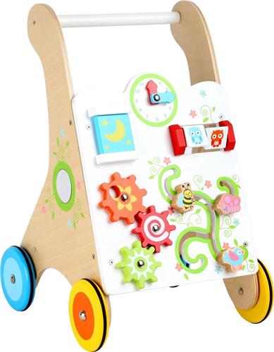 Small Foot - Houten Baby Walker Loopwagen Kleurrijk