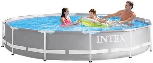 Intex Prism Frame Premium Pool - Opzetzwembad - Ø 366 x 76 cm