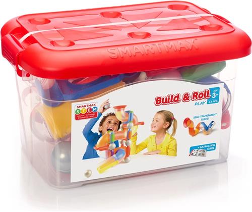 SmartMax - Build & Roll - 44 pcs - ballenbaan