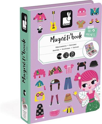 Janod Magnetibook Meisjes Outfits - Magneetboek