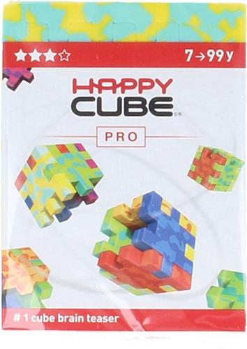 Happy Cube Pro Puzzel Blauw/Geel