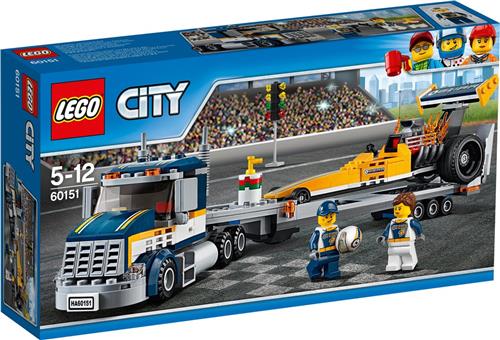 LEGO City Dragster Transportvoertuig - 60151