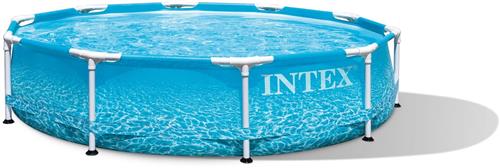 Intex Beachside Metal Frame Pool - Opzetzwembad - Ø 305 x 76 cm