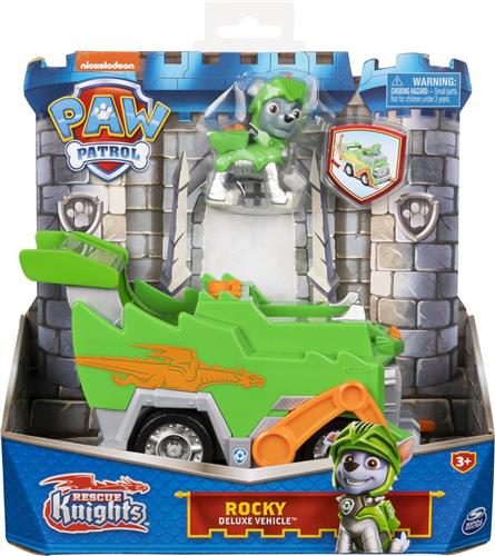 PAW Patrol Rescue Knights - Rocky - Transformerend Speelgoedauto