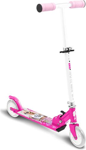 Barbie - Inklapbare  Tweewieler Step - Aluminium