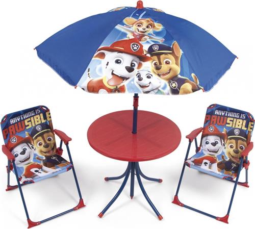 Nickelodeon Campingset Paw Patrol Junior Rood/blauw 4-delig