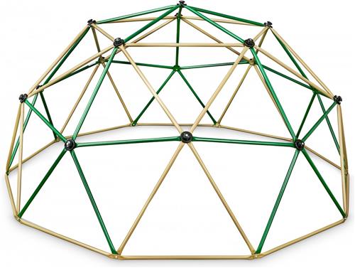 HyperMotion voor buiten buitenspeelgoed klimrek duikelrek kinderen speelgoed klimtoestel dome klimtoren peuter binnen klimboog metalen gymrek metaal klimkoepel met plastic speeltuin kinderkamer kunststof geodome indoor klim kind XL