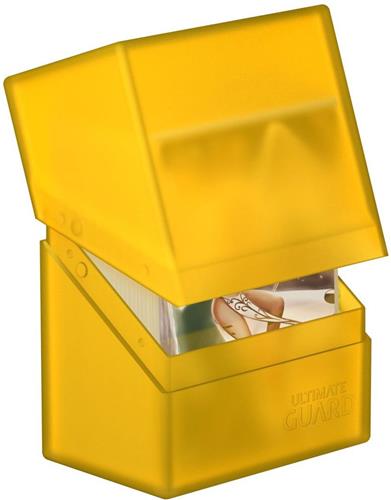 Ultimate Guard Boulder Deck Case 60+ Standard Size Amber