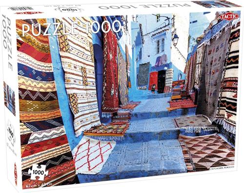 Puzzel Around the World: Chefchouen Morocco - 1000 stukjes