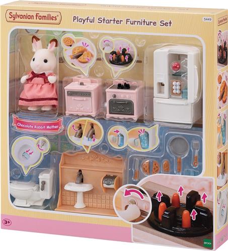 Sylvanian Families klassieke meubelset ( moeder) 5449- ideale set om te combineren met poppenhuis ( 5708/5567)