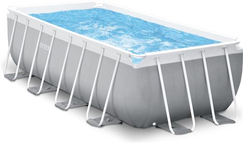 Intex Prism Frame Rectangular Premium Pool Set - Opzetzwembad - 400 x 200 x 122 cm