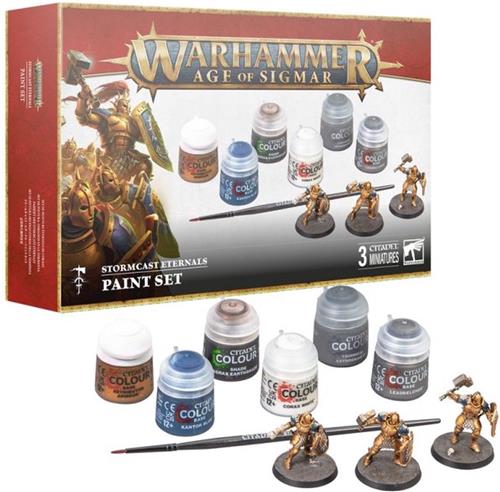 Warhammer Age Of Sigmar - Stormcast Eternals Paint Set - 60-10