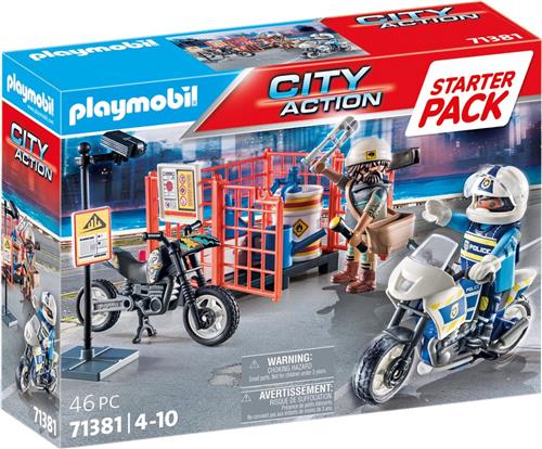 PLAYMOBIL City Action Politie Starterpack - 71381