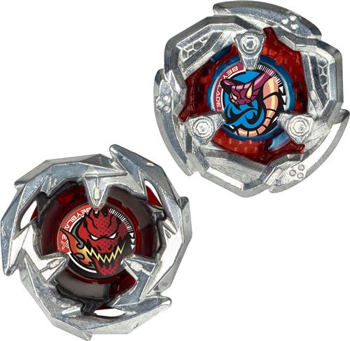 Beyblade X Tail Viper 5-80O en Sword Dran 3-60F Top Dual Pack