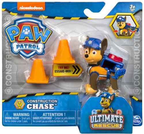 Paw Patrol Ultimate Rescue Construction - Chase