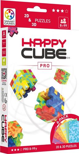 SmartGames - Happy Cube Pro - 6 puzzels - 3D