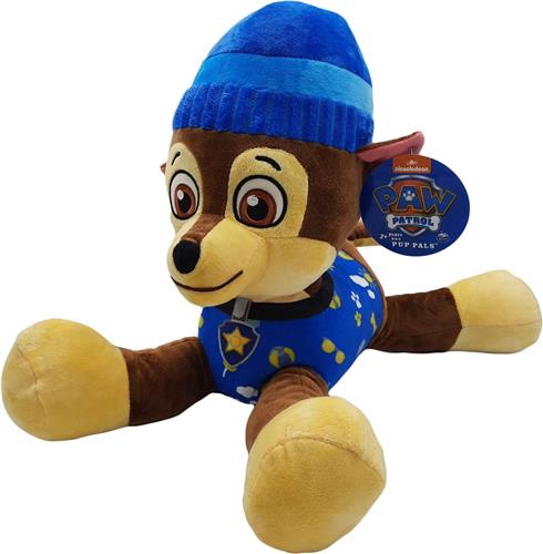 PAW Patrol - Pluche Knuffel - Chase - Grote Knuffel Hond - Knuffelbeer - XXL 48 cm