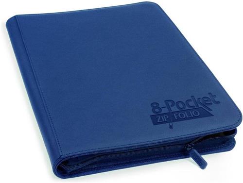 Ultimate Guard Zipfolio 320 - 16-Pocket XenoSkin Blue