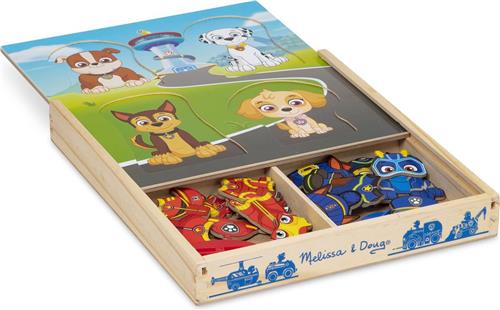 Melissa & Doug PAW Patrol Magnetische houten speelfiguren (64-delig)