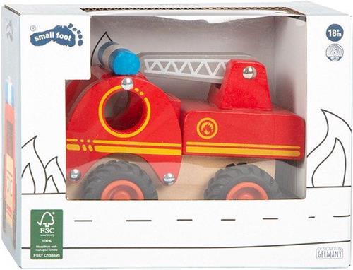 Small Foot - Houten Brandweerwagen met Ladder