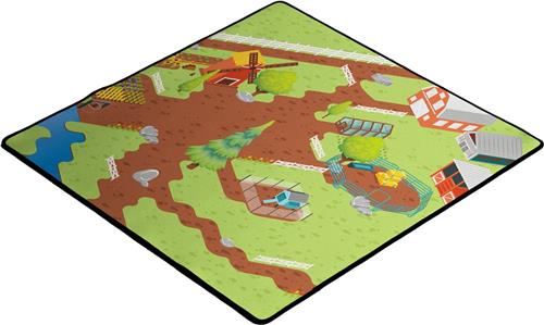 Offline - Speelmat: Kids Farm - 76x76 cm - Polyester