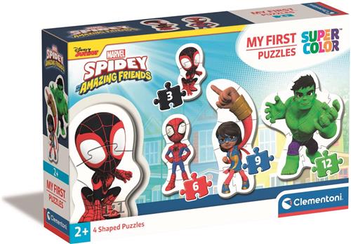 Clementoni - Puzzel - 30 stukjes - My First Puzzles Spidey Marvel - Vanaf 2 jaar