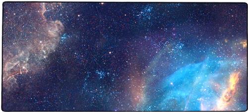 Offline - Speelmat: Blue Galaxy - 90x40 cm - Polyester