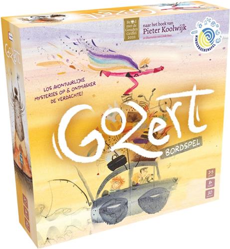 Gozert Het Bordspel - Nederlandstalig Bordspel - Gezelschapsspel