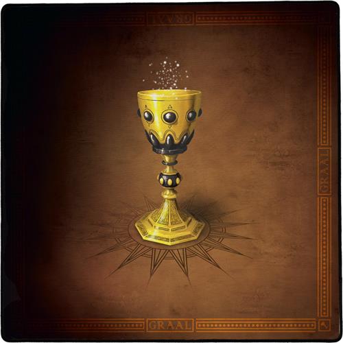 Offline - Speelmat: Grail - 60x60 cm - Polyester