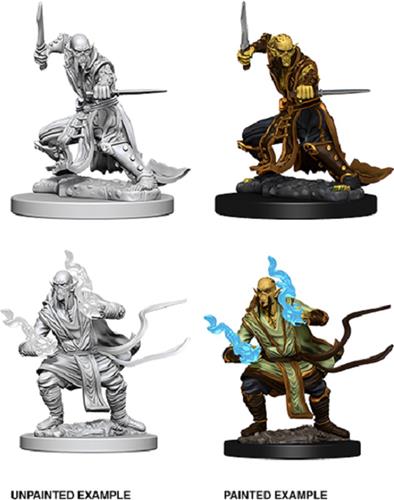 D&D Nolzur's Marvelous Miniatures - Githzerai  2 miniaturen