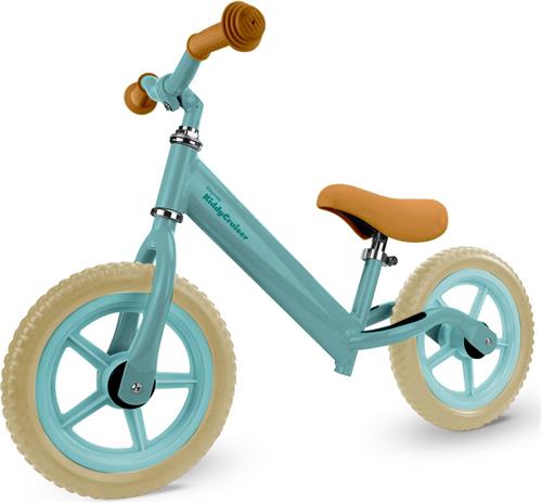 LifeGoods KiddyCruiser Loopfiets - 2 jaar - Jongens en Meisjes - Balance Bike - Mintgroen