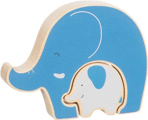 Goki Houten Puzzel Staand Olifant, 2st.