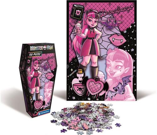 Clementoni Monster High - Draculaura - Kinderpuzzel - 150 stukjes - Legpuzzel - Vanaf 7 jaar