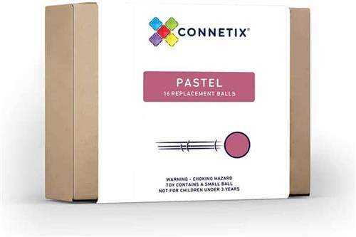 CONNETIX - Magnetisch Tegels - Pastel Ballenpakket - 16 Stuks