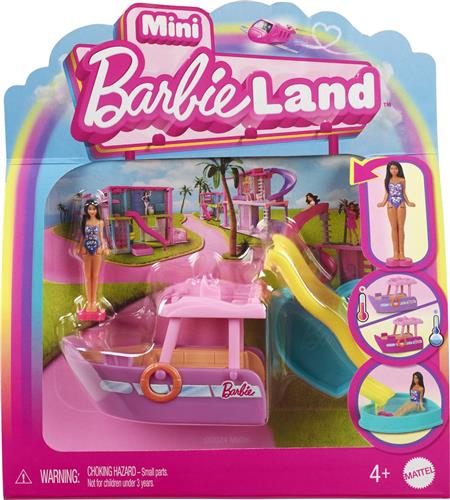 Barbie Mini BarbieLand - Boot met Barbiepop