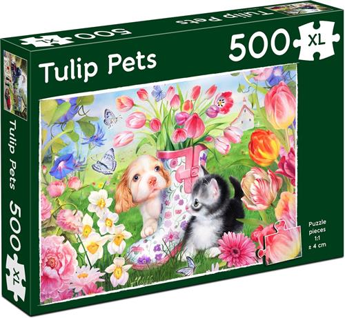 XL Puzzel - Tulip Pets (500 XL)