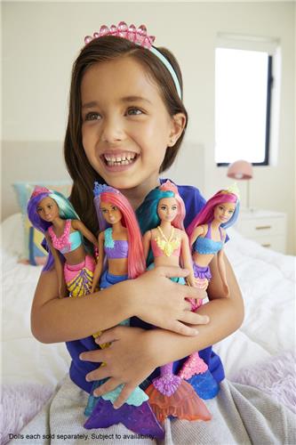 Barbie Tienerpop Dreamtopia: Zeemeermin 30 Cm Blauw/roze